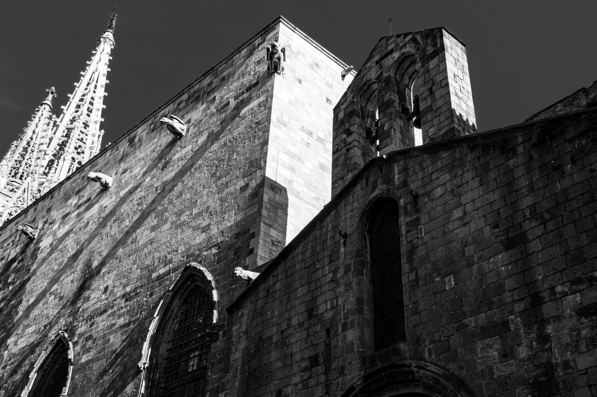 Church & Gargoyles, Barcelona